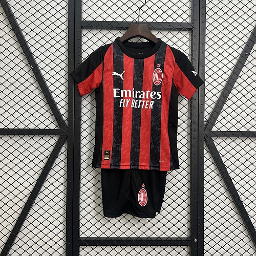 AC Milan 25/26 kids AC Milan home size: 16-28