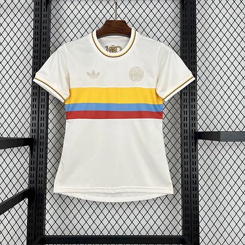 Colombia Colombia 2024/25 100th Anniversary Womens Jersey S-XXL