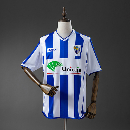 Malaga Malaga 01/02 Home Retro Jersey S-XXL