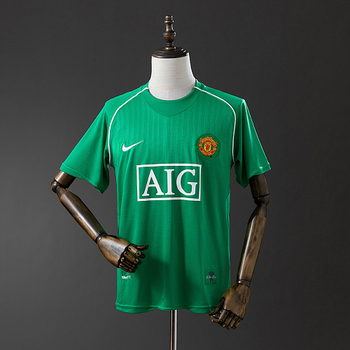 Manchester United M-U 07/08 Goalkeeper Retro Jersey S-XXL