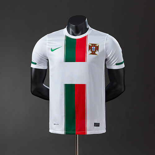 Portugal Portugal 2010 Player Version Retro Away Jersey S-3XL