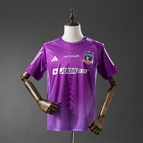 Colo Colo Colo Colo 25/26 Goalkeeper-Purple Jersey S-4XL