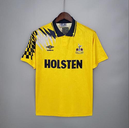 Tottenham Hotspur Retro Tottenham 92/94 Away Yellow S-XXL