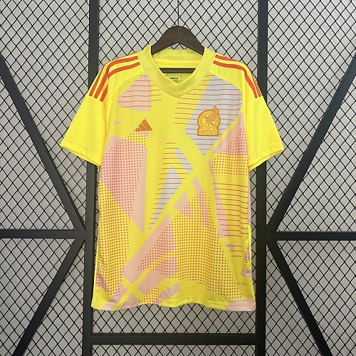Mexico 2024 Mexico Goalkeeper Yellow S-XXL