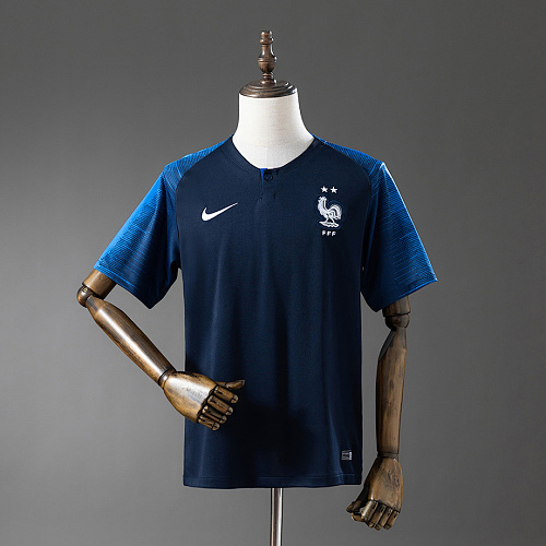 France France 2018 Home Retro Jersey S-XXL