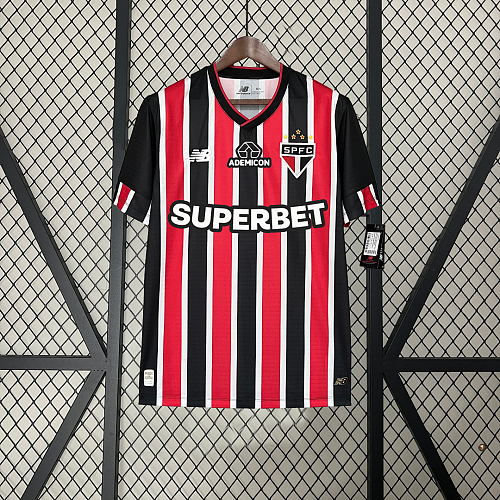 São Paulo 2024/25 sao paulo away+All sponsors