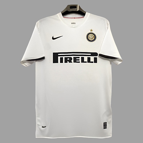 Inter Milan 08/09 Inter Milan Away Retro Soccer Jersey