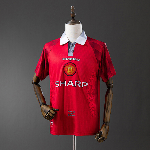 Manchester United M-U 1996/97 Home Retro Jersey S-XXL