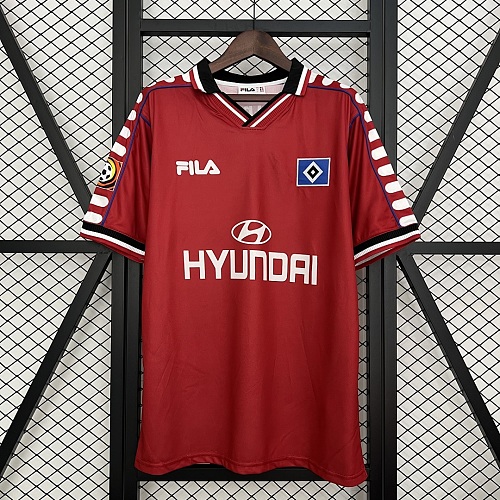 Hamburger SV Retro Hamburg 2000 Red S-XXL