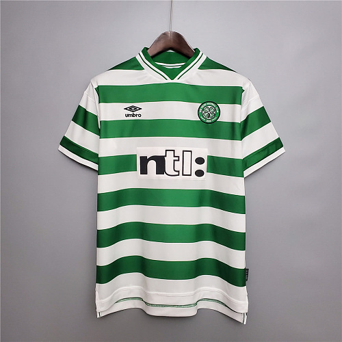 Celtic 99/01 Celtic Home Retro Soccer Jersey