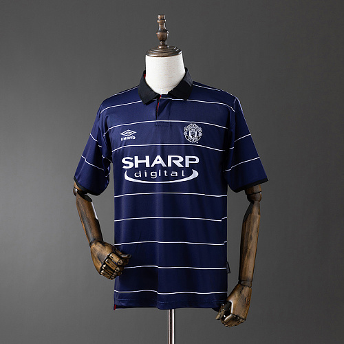 Manchester United M-U 99/00 Away Retro Jersey S-XXL