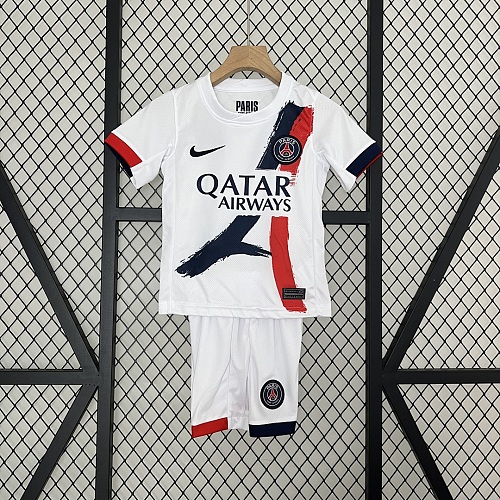 Paris Saint-Germain 24/25 Kids PSG Away Size: 16-28