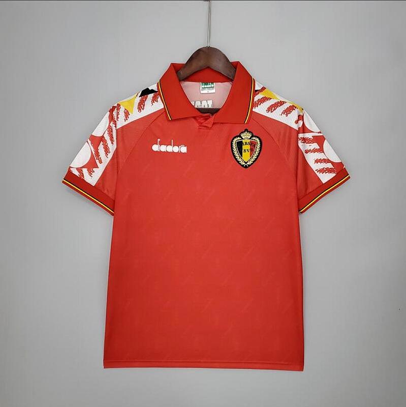 Belgium Retro 1995 Belgium home S-XXL