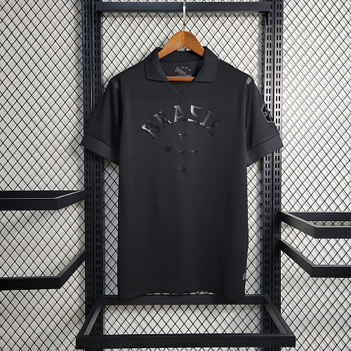 Brazil Retro 13/14 Brazilian Black S-XXL