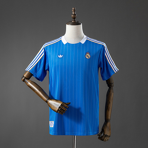 Real Madrid Real Madrid Terrace Icons T-Shirt Blue S-XXL