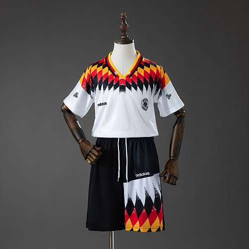 Germany Germany 1994 Home Retro Kids Kit Jersey SIZE 16-28