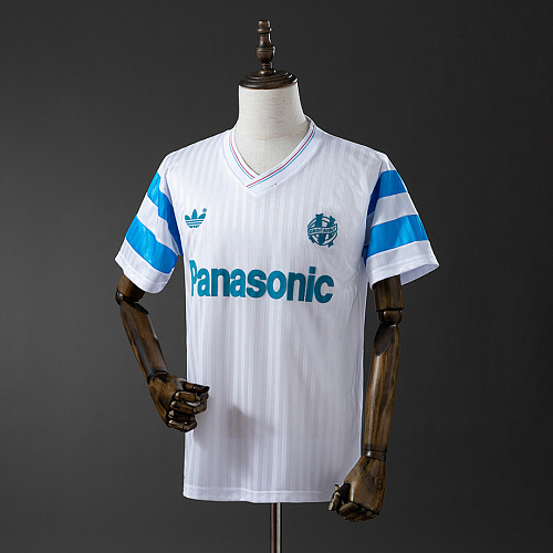 Olympique de Marseille Olympique de Marseille 1990 Home Retro Jersey S-XXL