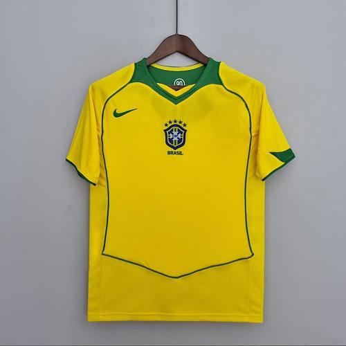 Brazil Retro 2004/06 Brazil homeS-XXL
