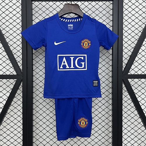 Manchester United kids M-U 08/09 away size: 16-28