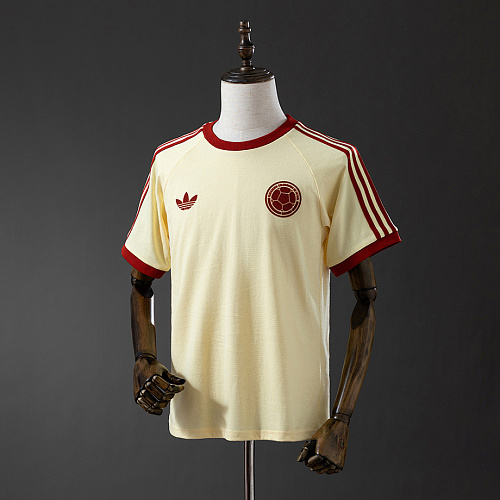 Colombia COLOMBIA FCFNational team wear -chalk white T-shirt S-3XL