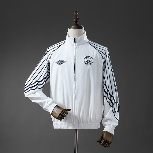 Paris Saint-Germain PSG Collaboration Windbreaker - White S-XXL