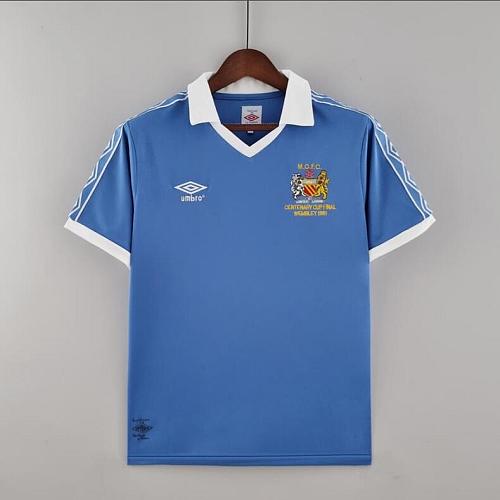 Manchester City Retro Manchester City 81/82 home S-XXL