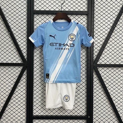 Manchester City 25/26 kids Manchester City home size: 16-28
