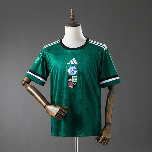 Schalke 04 Schalke 04 25/26 Commemorative Edition - Green Jersey S-XXL