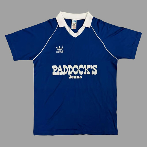 Schalke 04 84/85 Schalke 04 Home Retro Soccer Jersey
