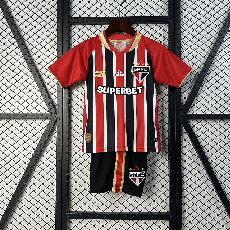 São Paulo 25/26 kids Sao Paulo away size: 16-28