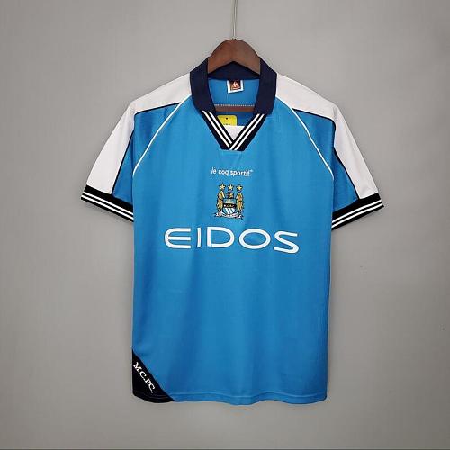 Manchester City Retro Manchester City 99/01 home S-XXL