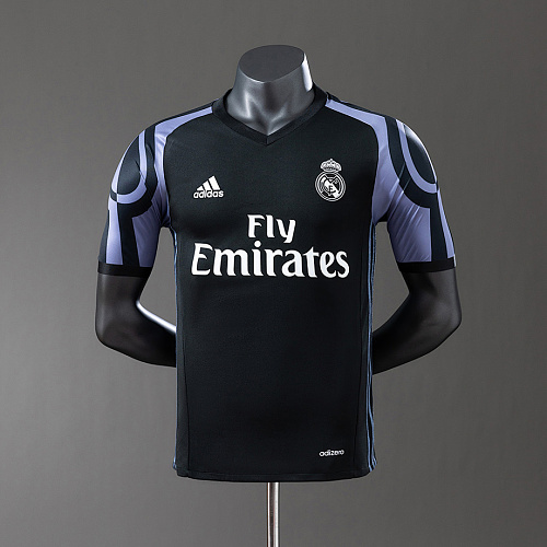 Real Madrid Real Madrid 16/17 Third Away Player Version Retro Jersey S-3XL