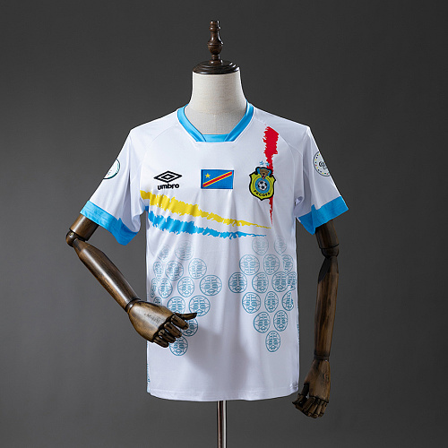 Congo Congo 2026 White and Blue Jersey S-XXL