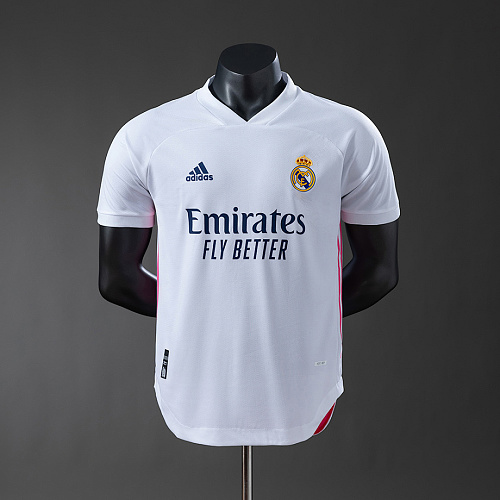 Real Madrid Real Madrid 20/21 Home Player Version Retro Jersey S-XXL