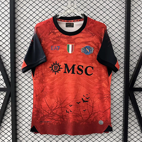 Napoli 25/26 Napoli Halloween Version Red Soccer Jersey