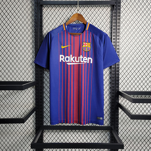 Barcelona Retro 17-18 Barcelona Home Size S-XXL