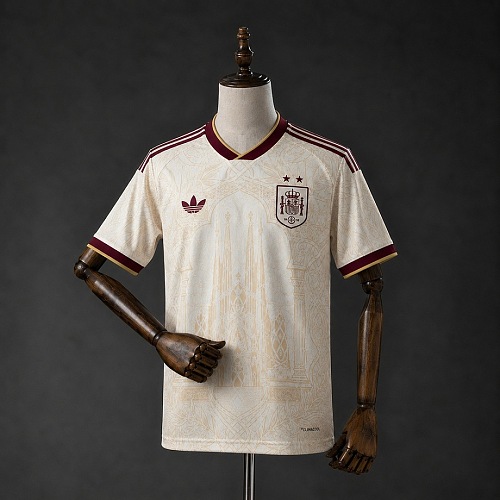 Spain Spain 2026 White Champion Commemorative Jersey S-4XL