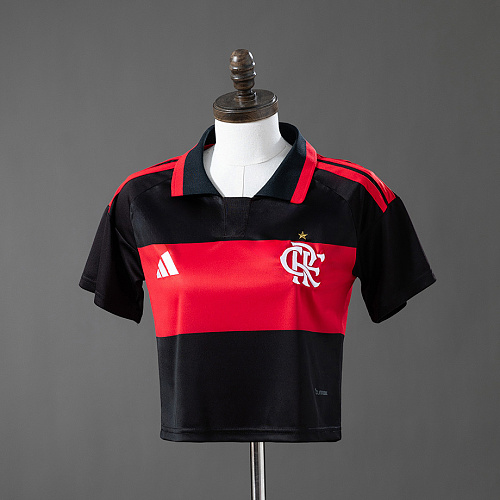 Flamengo Flamengo 26/27 Home Women's Crop Top Style S-XXL