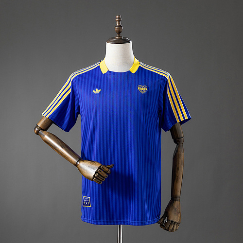 Boca Juniors Boca Juniors Terrace Icons T-Shirt White Blue S-XXL