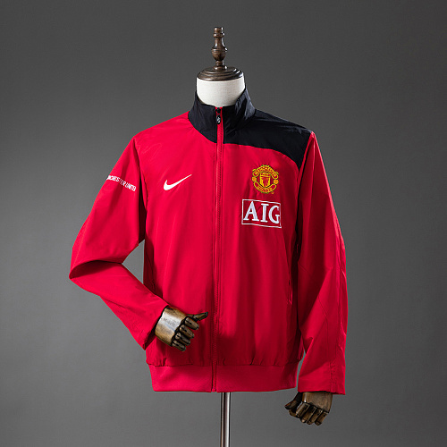 Manchester United M-U 07/08 Windbreaker - Red S-XXL