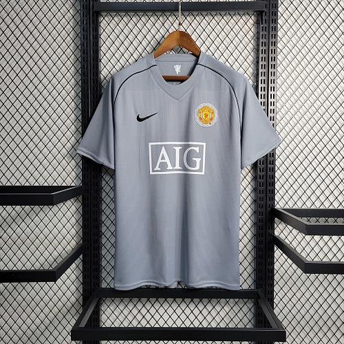 Manchester United Retro 07-08 M-U gray goalkeeper size S-XXL