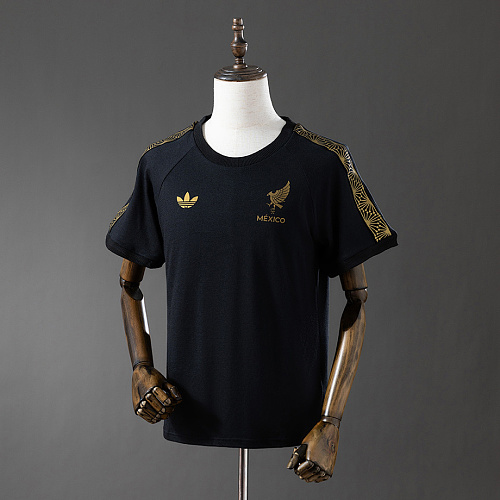 Mexico Mexico Gold 3-stripes T-Shirt S-3XL