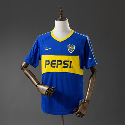 Boca Juniors Boca Juniors 03/04 Home Retro Jersey S-XXL