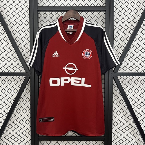 Bayern Munich Retro Bayern Munich 01/02 Home S-XXL