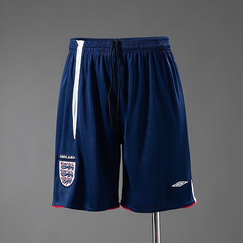 England England 2006 Home Retro Shorts S-XXL