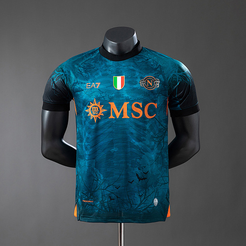 Napoli Napoli 25/26 Halloween - Blue Player Version Jersey S-XXL