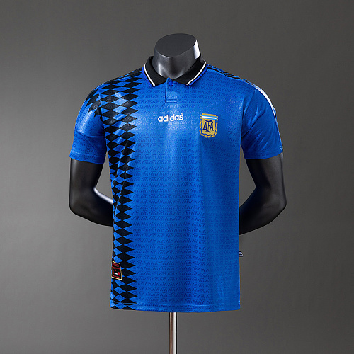 Argentina Retro Players Argentina 1994 Away S-XXL