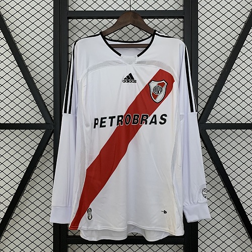 River Plate Retro Long Sleeve River Plate 06/07 Home S-XXL
