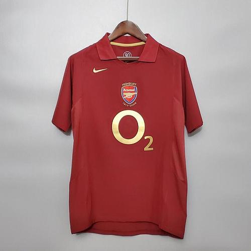 Arsenal Retro 05/06 Arsenal home S-XXL