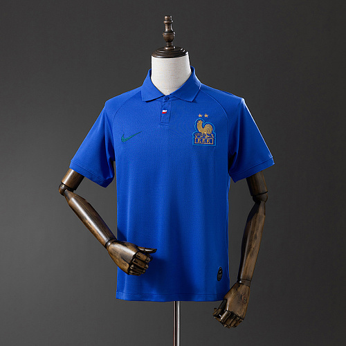 France France 120th Anniversary Blue Retro Jersey S-XXL